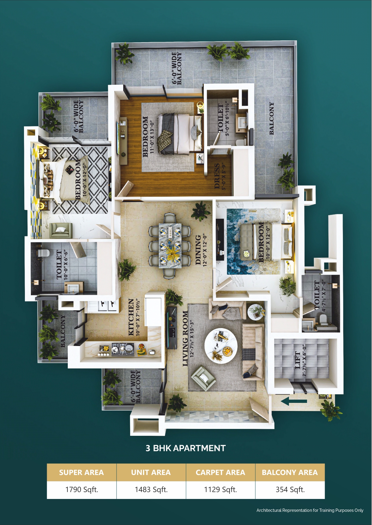 WOODLAND HIGHT SECTOR 86 MOHALI Floor plan